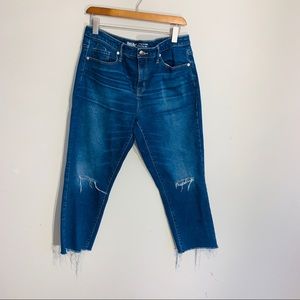 High Rise Straight Leg Jeans